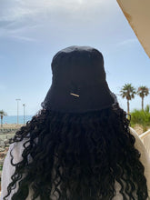 Load image into Gallery viewer, Black Bucket Hat