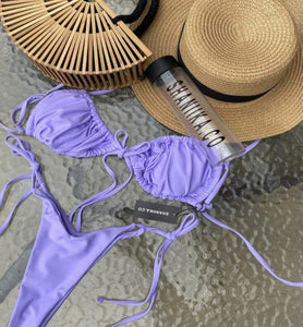Micro Bree Bikini in Purple, Shop our exclusive range of Swimwear, featuring Swimsuits, Bikinis, and Tankini's - we have styles to fit every body.