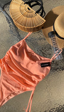 Load image into Gallery viewer, Highway One Piece in peach on a waterfall back ground
