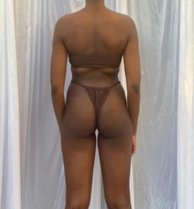 Back Browning Tie Bikini 